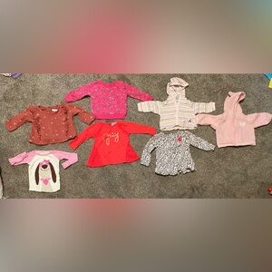 Baby girl long sleeve shirts